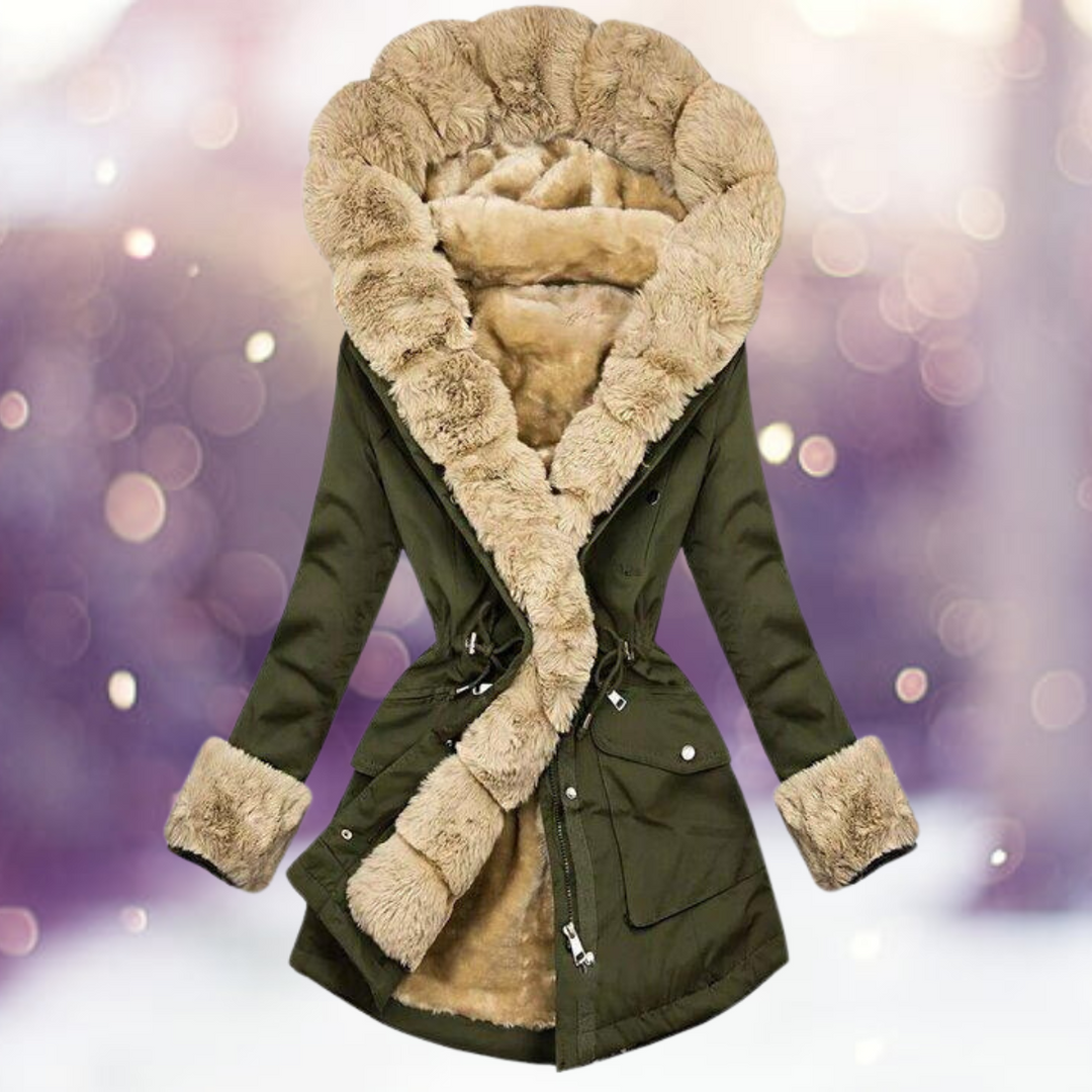 Chloe - Zimní Parka S Kapucí Kožešinová