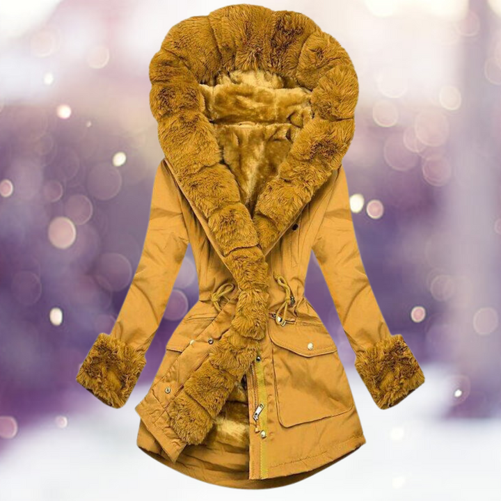 Chloe - Zimní Parka S Kapucí Kožešinová