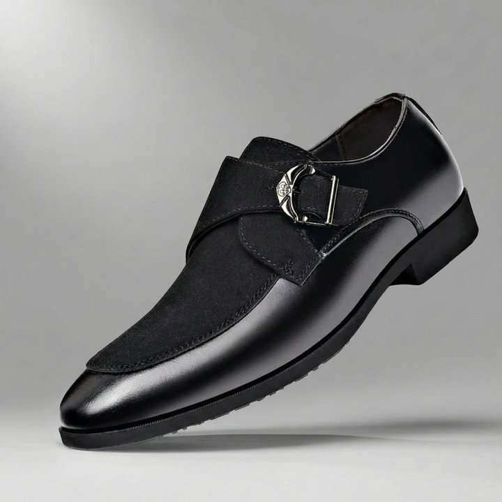 Brenton - Elegantní Boty Přezka Slip-On Klasický Design
