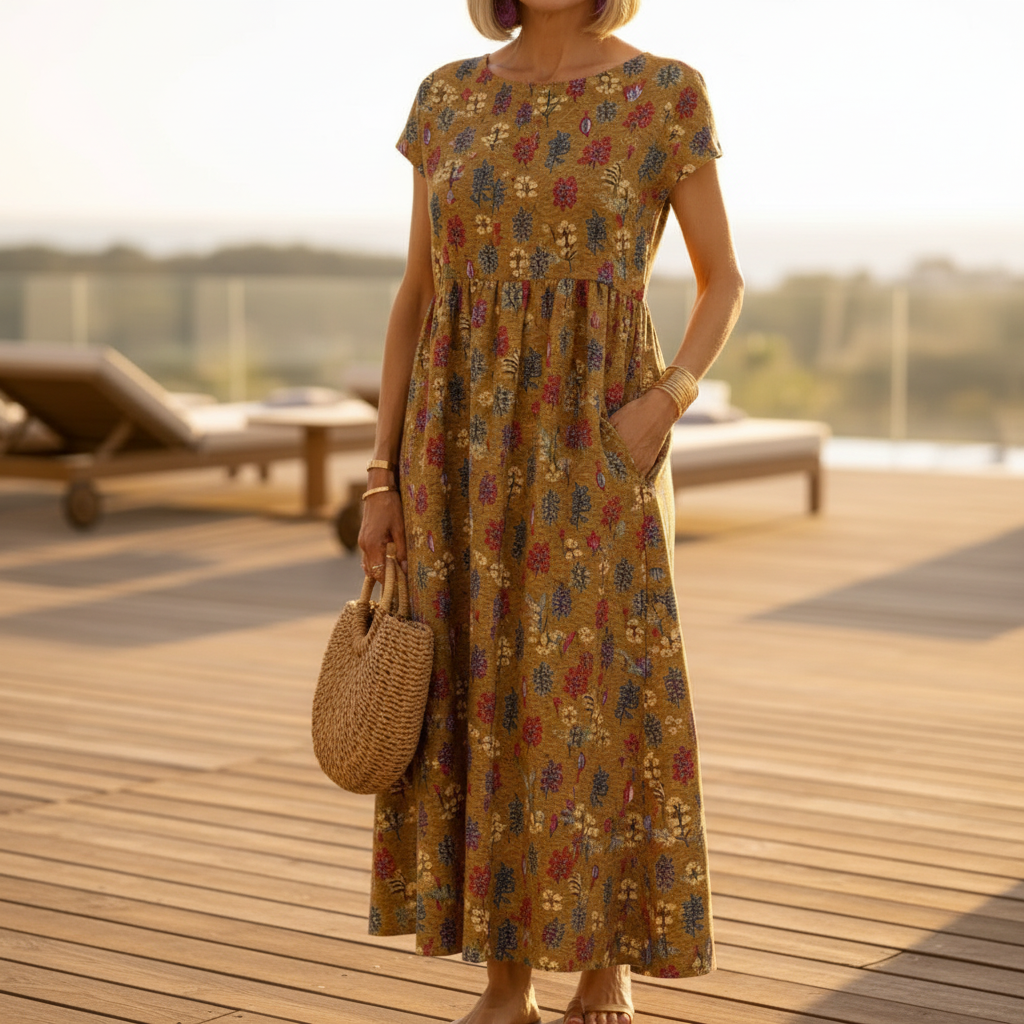 Valencia™ – Chic Květinové Šaty
