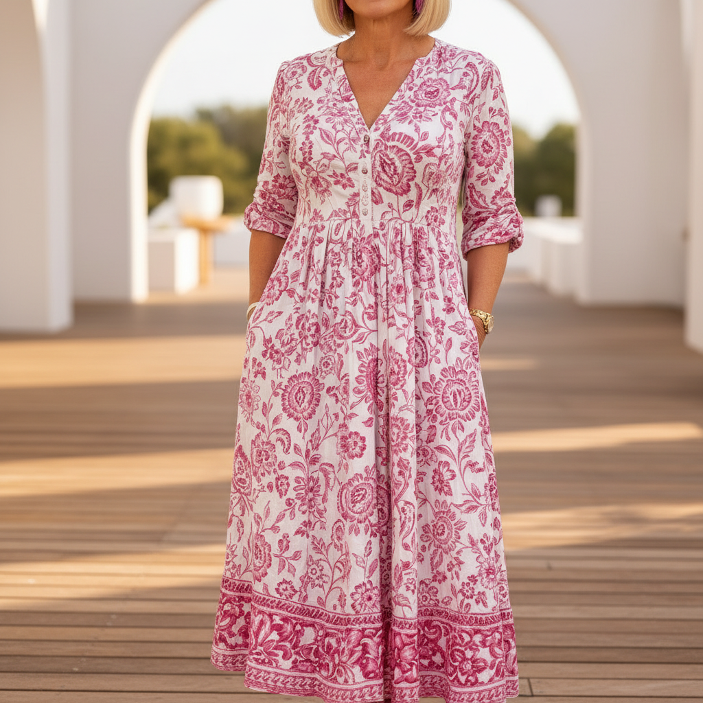Elly™ – Elegantní květinové šaty s vzdušným nádechem