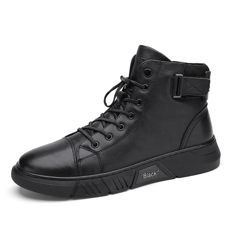 Gavin - Vysoké Boty Šněrovací Městský Styl