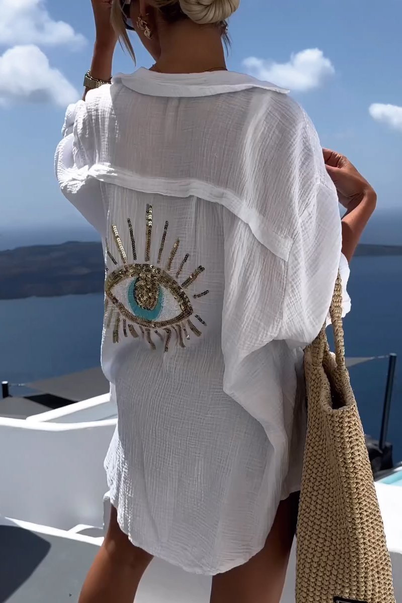 Evi | Casual košile s all-seeing okem